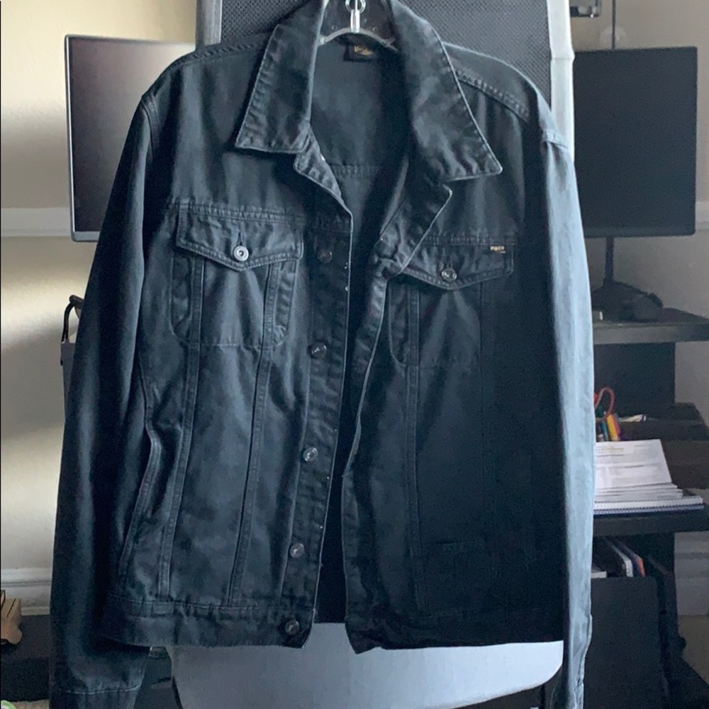 VINTAGE PROVISIONS & CO. Black button down size M